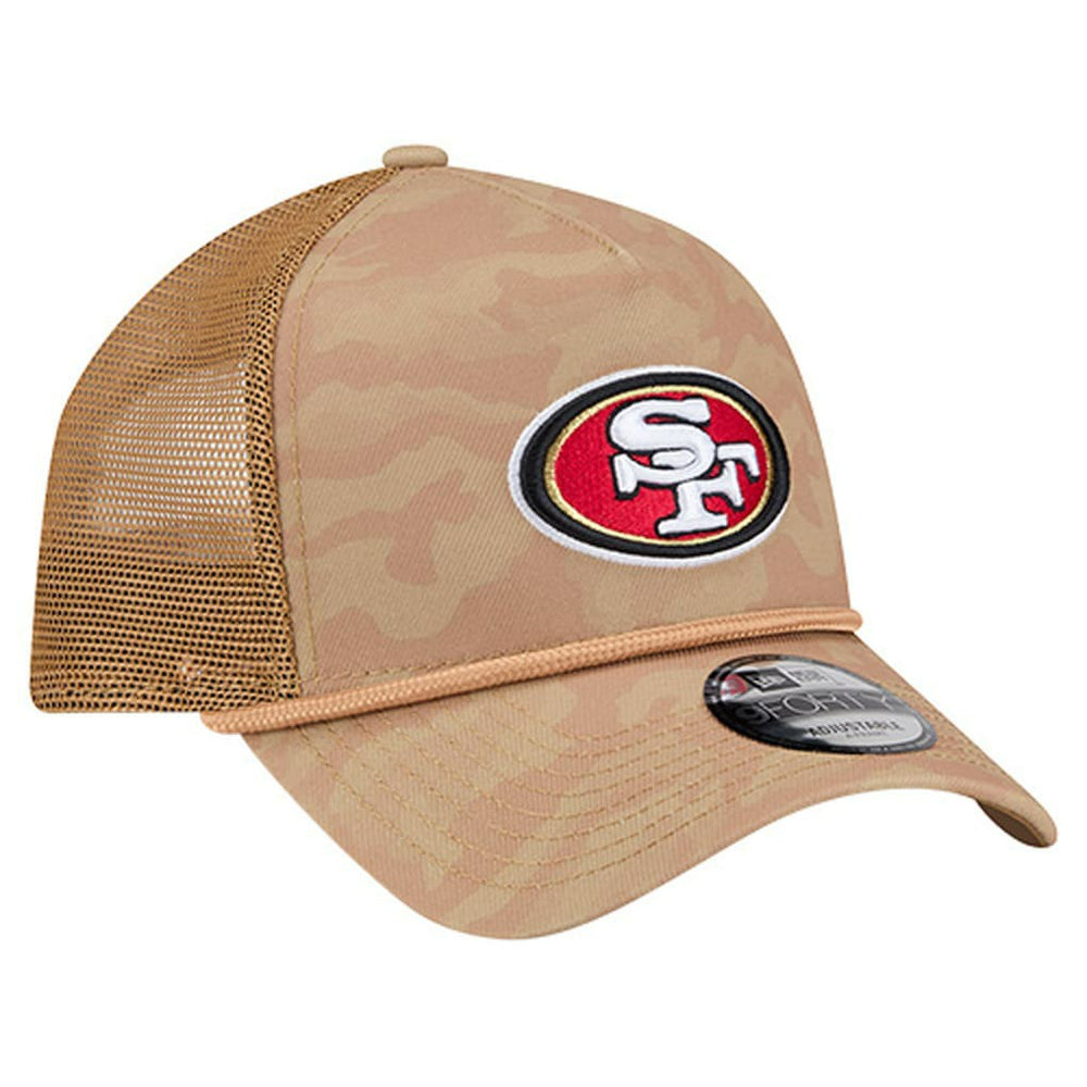 San Francisco 49ers Wheat Camo 9FORTY Adjustable Hat | NFL US
