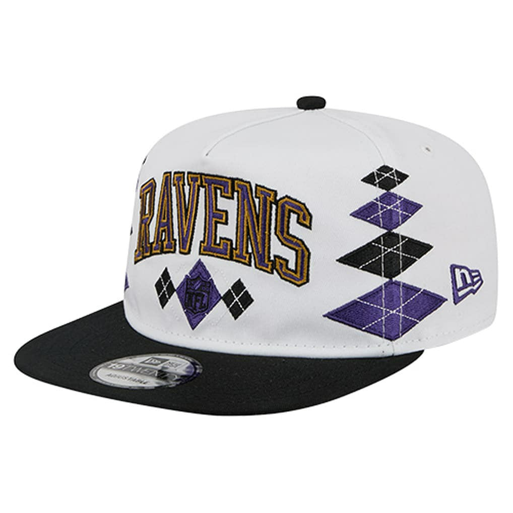 Baltimore Ravens Argyle 19TWENTY Adjustable Hat | NFL Hot