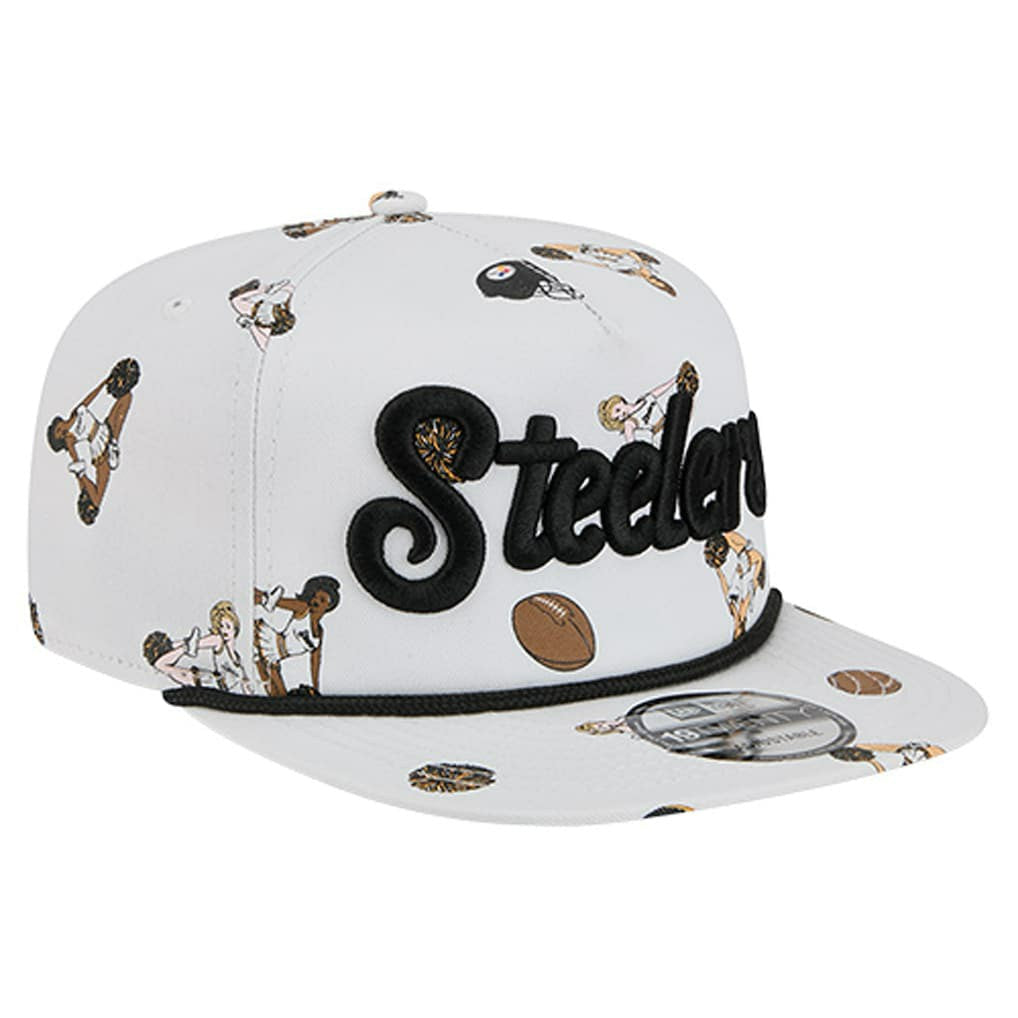 Pittsburgh Steelers Team Cheer 19TWENTY Snapback Hat | NFL Discount
