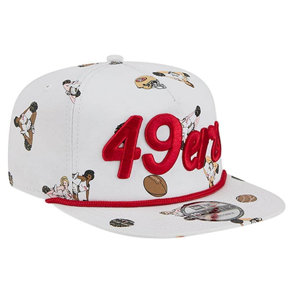 San Francisco 49ers Team Cheer 19TWENTY Snapback Hat | NFL Near me
