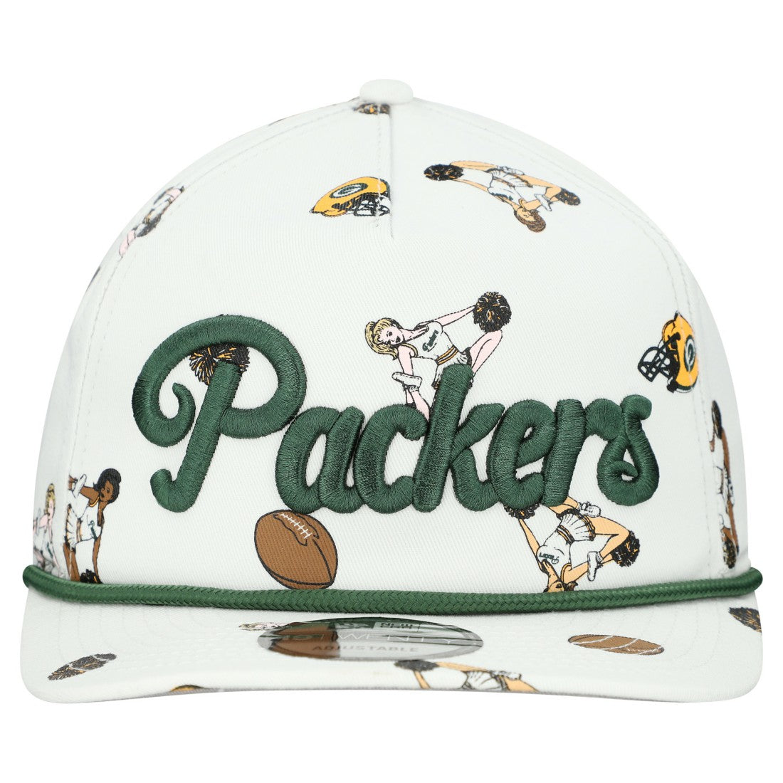 Green Bay Packers Team Cheer 19TWENTY Snapback Hat | NFL US