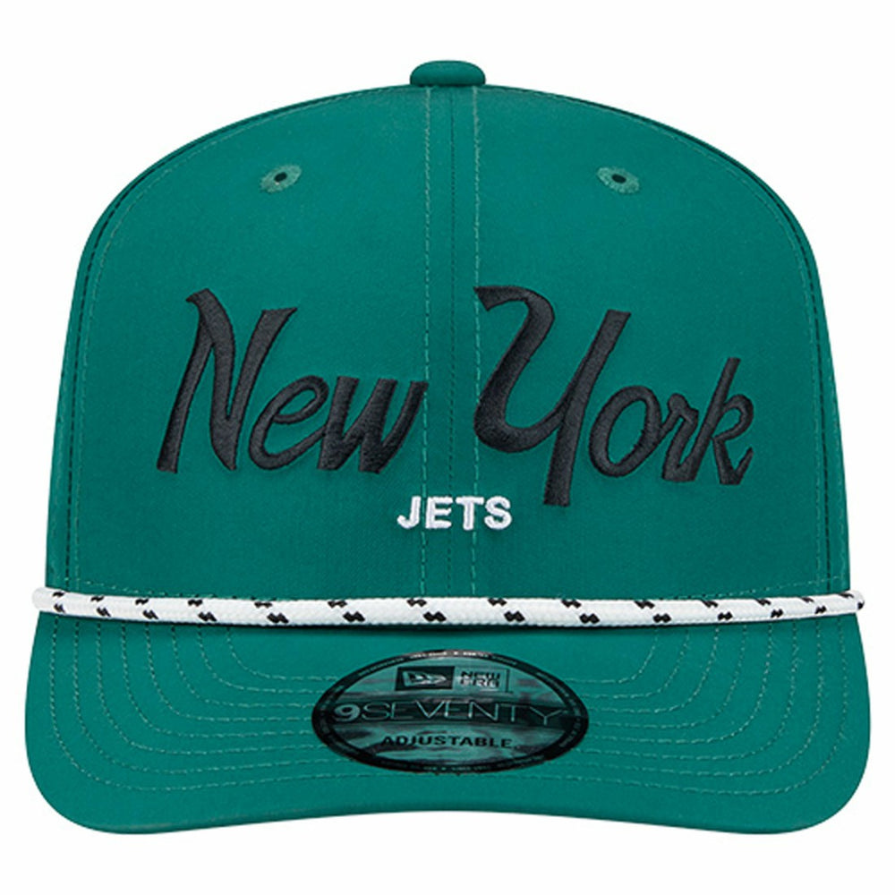 New York Jets Script 9SEVENTY Adjustable Hat | NFL Discount
