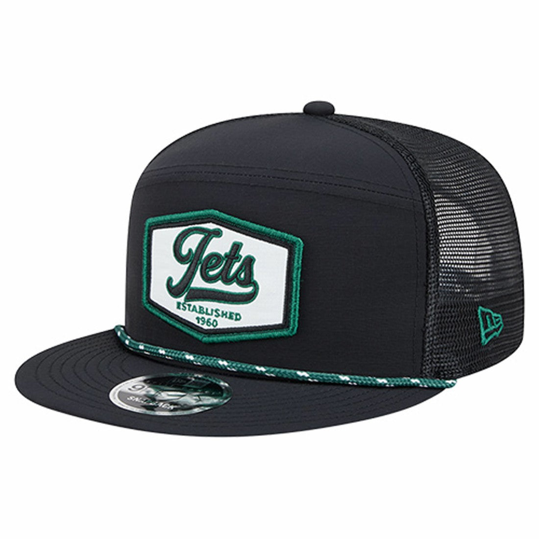 New York Jets Ripstop Patch 9FIFTY Split Panel Snapback Hat | NFL Sale