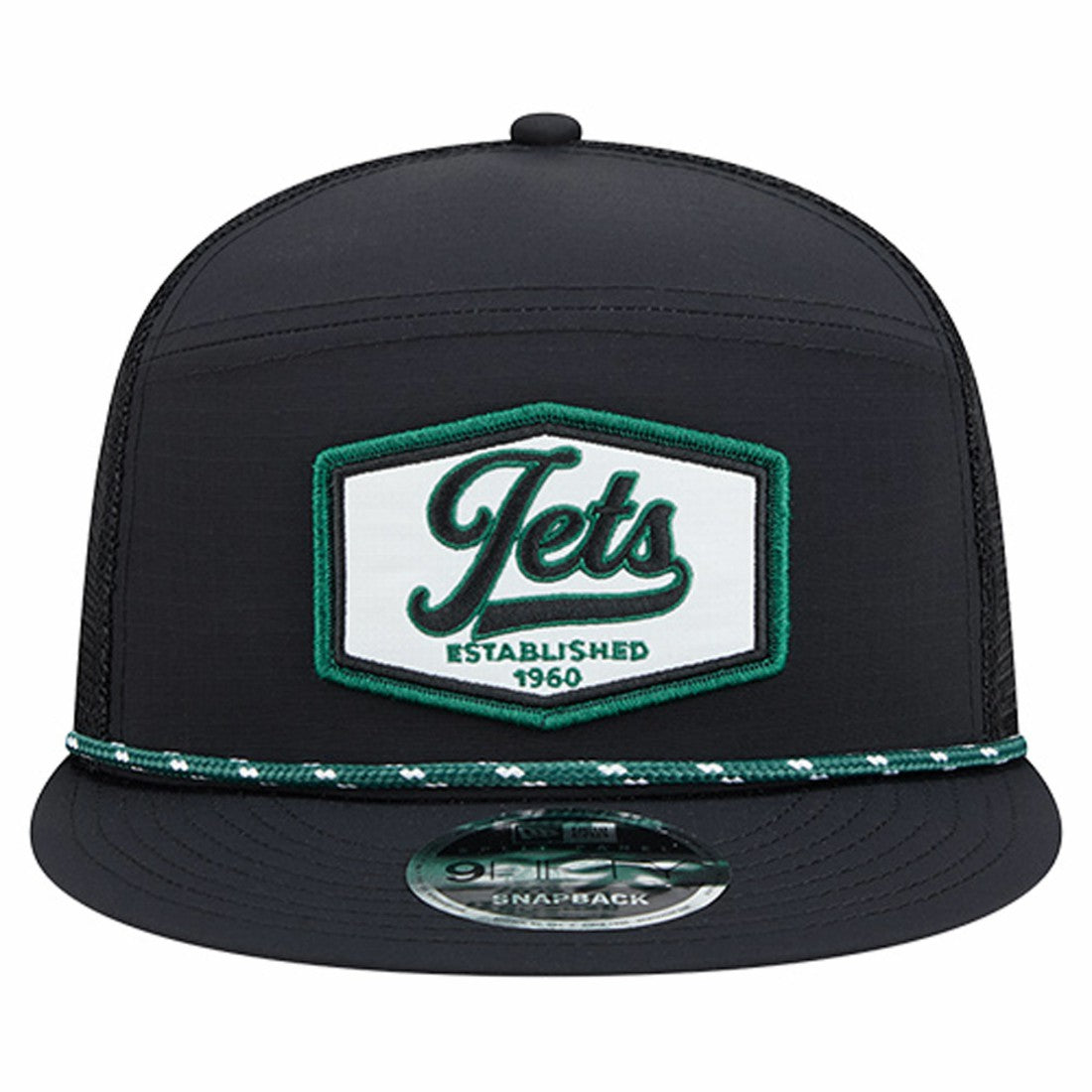 New York Jets Ripstop Patch 9FIFTY Split Panel Snapback Hat | NFL Sale