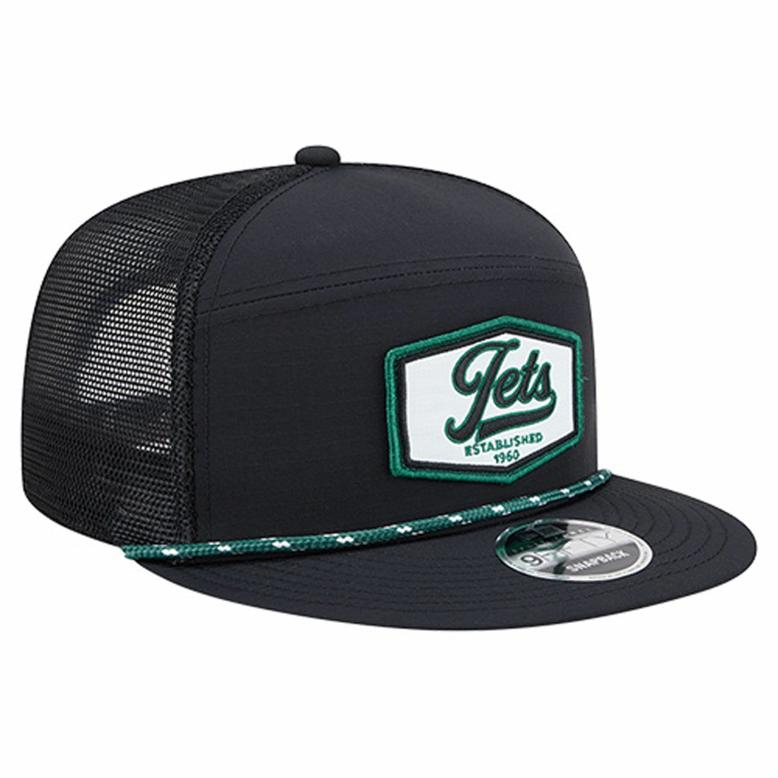 New York Jets Ripstop Patch 9FIFTY Split Panel Snapback Hat | NFL Sale