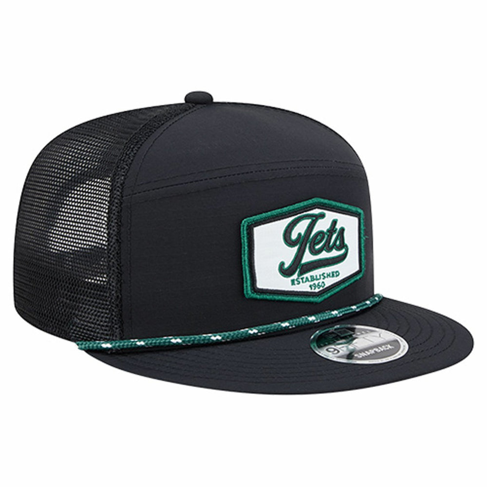 New York Jets Ripstop Patch 9FIFTY Split Panel Snapback Hat | NFL Sale