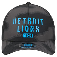 Detroit Lions Halftone Camo 9FORTY Hat | NFL Discount