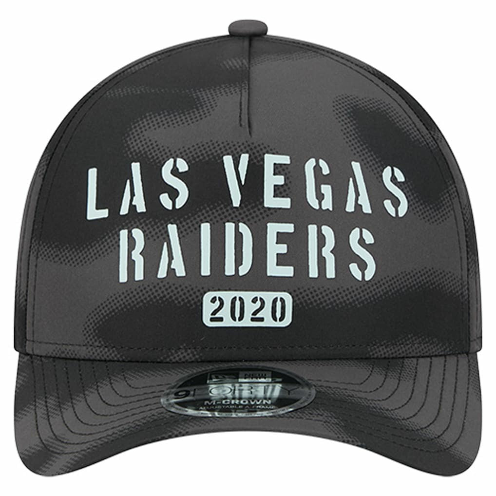 Las Vegas Raiders Halftone Camo 9FORTY Hat | NFL Outlet