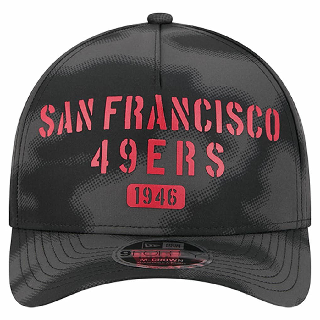 San Francisco 49ers Halftone Camo 9FORTY Hat | NFL Hot