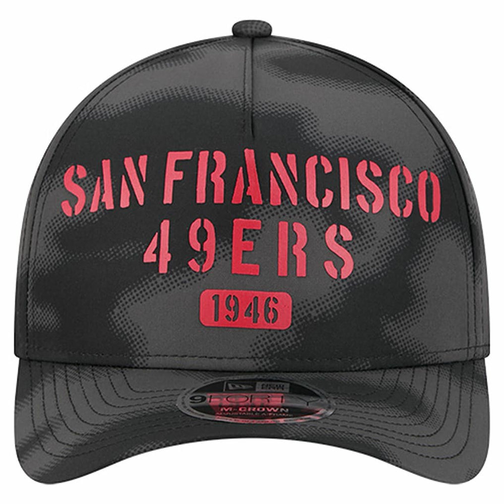 San Francisco 49ers Halftone Camo 9FORTY Hat | NFL Hot