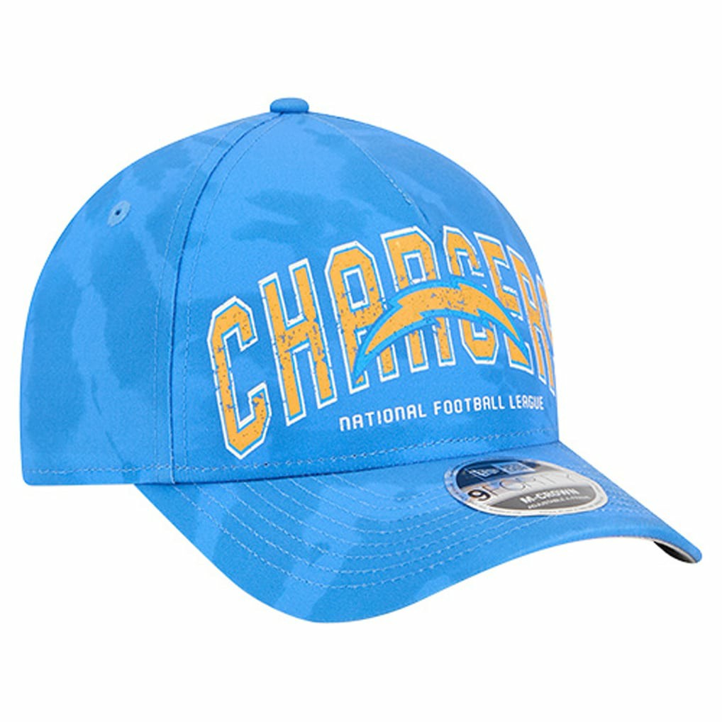 Los Angeles Chargers Tie Dye Fade 9Forty M-Crown A-Frame Adjustable Hat | NFL Online
