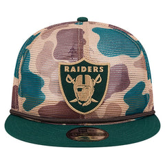 Las Vegas Raiders Duck Camo 9FIFTY Snapback Hat | NFL Online