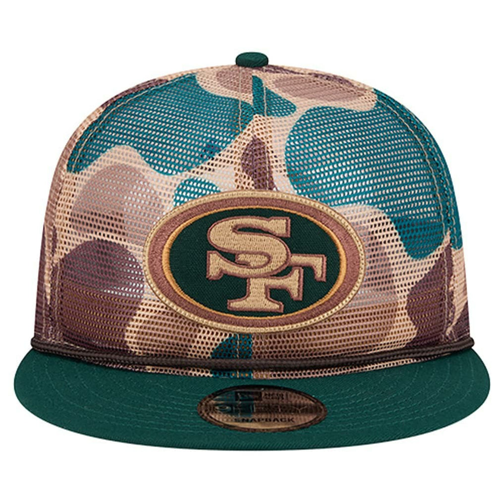 San Francisco 49ers Duck Camo 9FIFTY Snapback Hat | NFL On sale