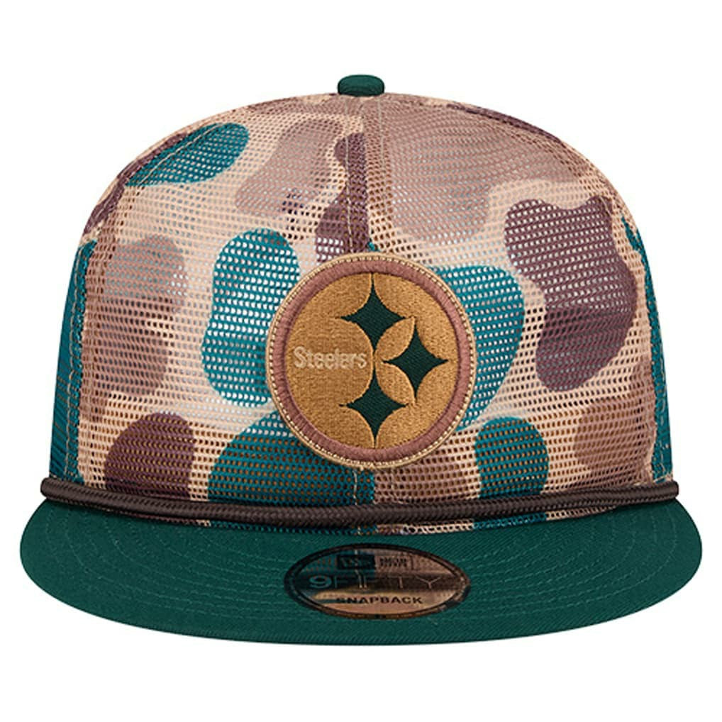 Pittsburgh Steelers Duck Camo 9FIFTY Snapback Hat | NFL Discount
