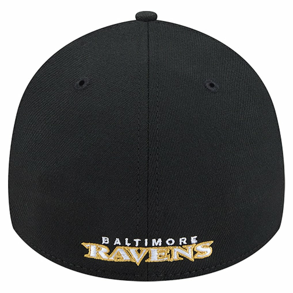 Baltimore Ravens Overlap Logo 39THIRTY Stretch Fit Hat | NFL Sale