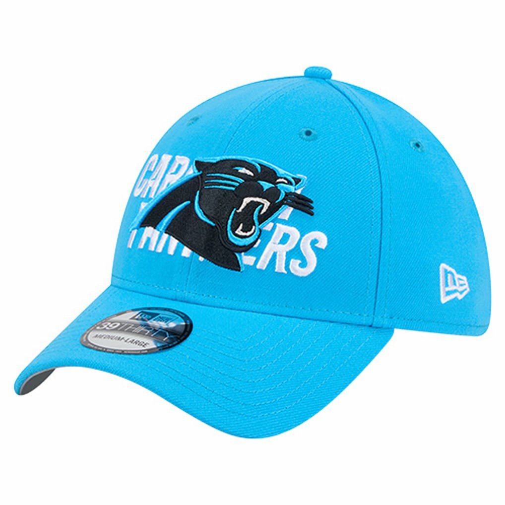 Carolina Panthers Overlap Logo 39THIRTY Stretch Fit Hat | NFL US