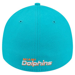 Miami Dolphins Overlap Logo 39THIRTY Stretch Fit Hat | NFL On sale