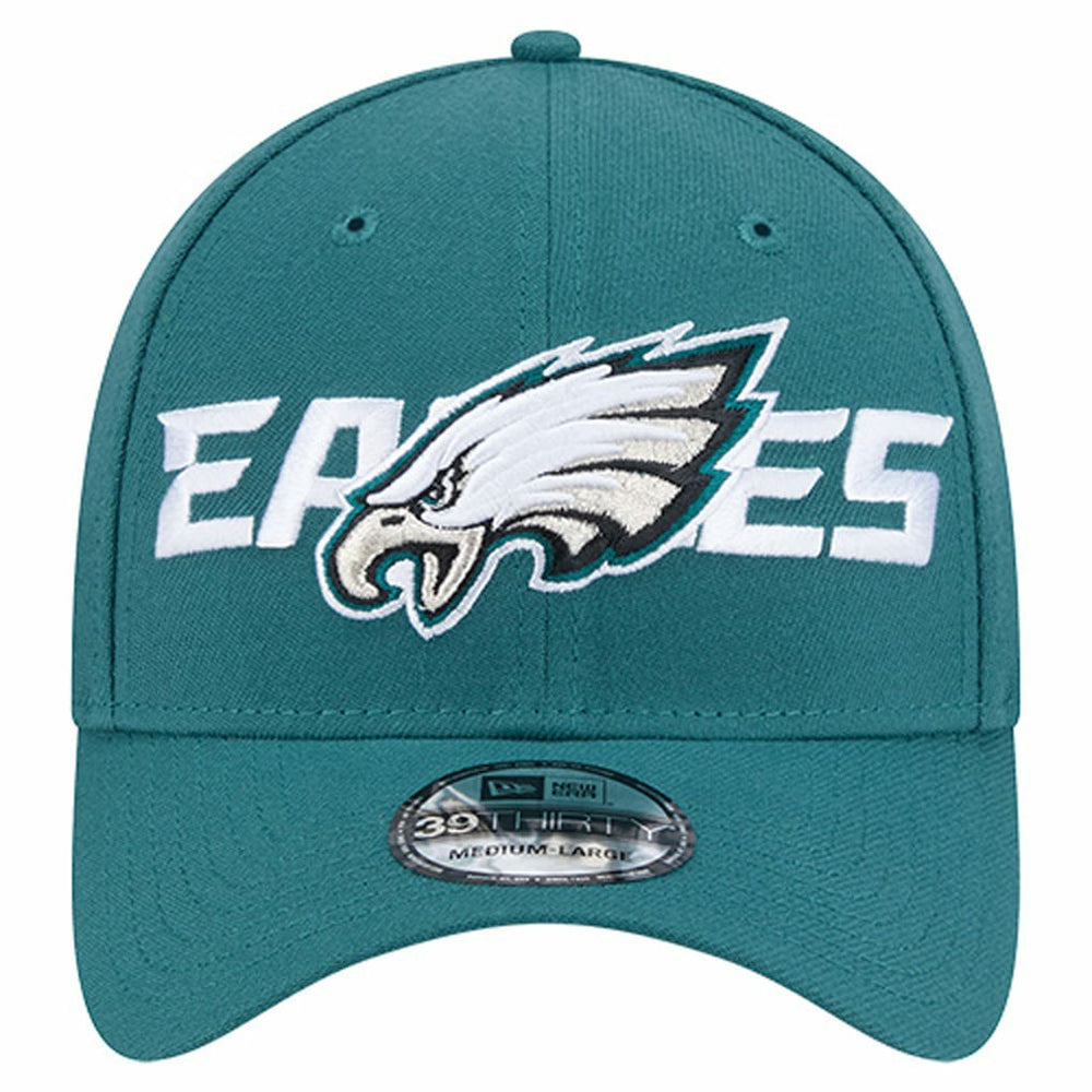 Philadelphia Eagles Overlap Logo 39THIRTY Stretch Fit Hat | NFL Outlet