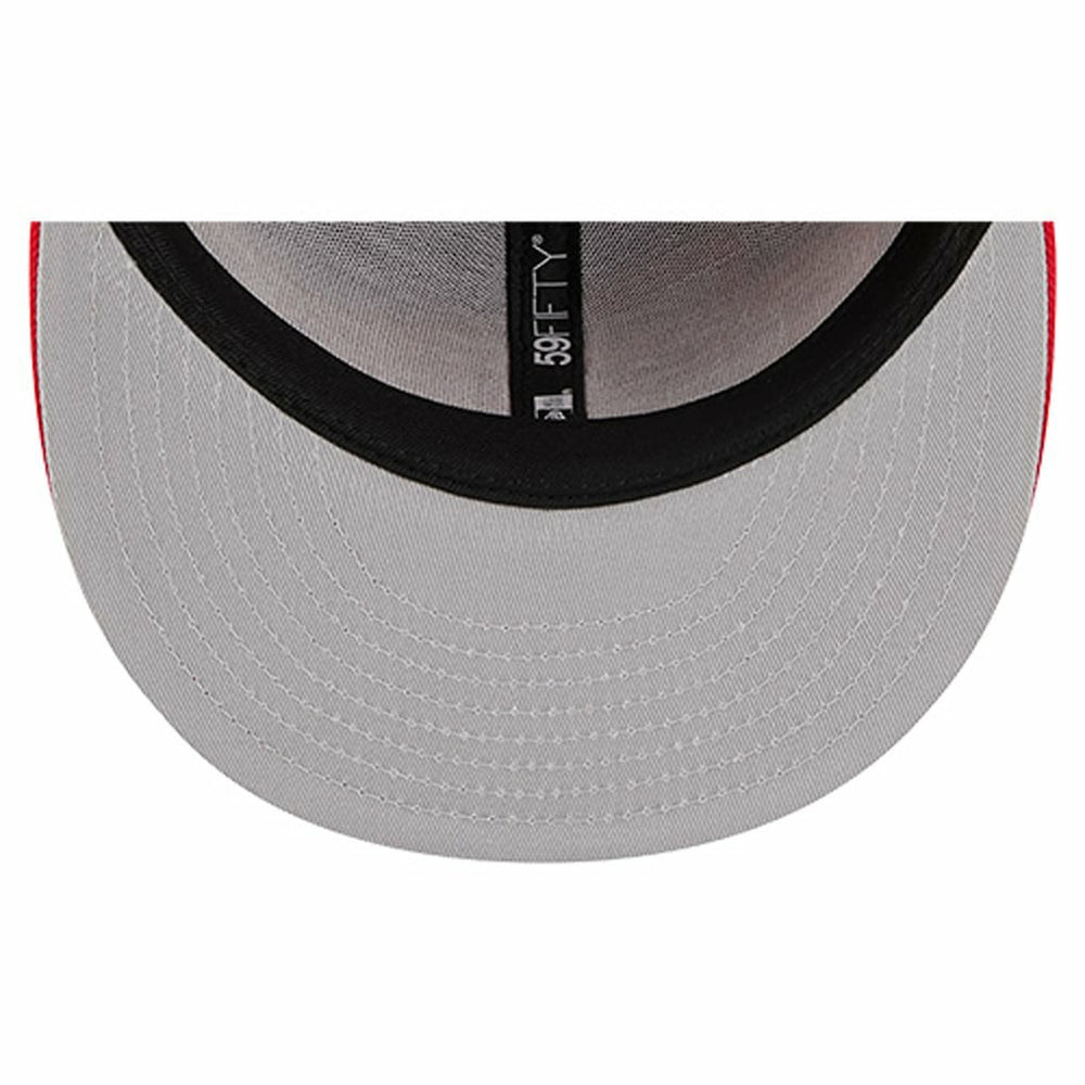 Kansas City Chiefs Overlap Wordmark 59FIFTY Fitted Hat | NFL Discount