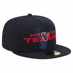Houston Texans Overlap Wordmark 59FIFTY Fitted Hat | NFL Near me