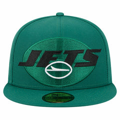 New York Jets Overlap Wordmark 59FIFTY Fitted Hat | NFL Discount