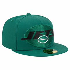New York Jets Overlap Wordmark 59FIFTY Fitted Hat | NFL Discount