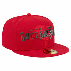 Tampa Bay Buccaneers Overlap Wordmark 59FIFTY Fitted Hat | NFL Online