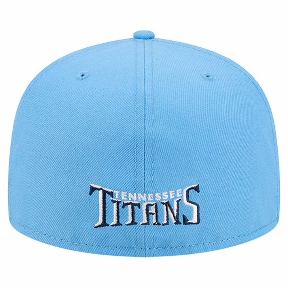 Tennessee Titans Overlap Wordmark 59FIFTY Fitted Hat | NFL Hot
