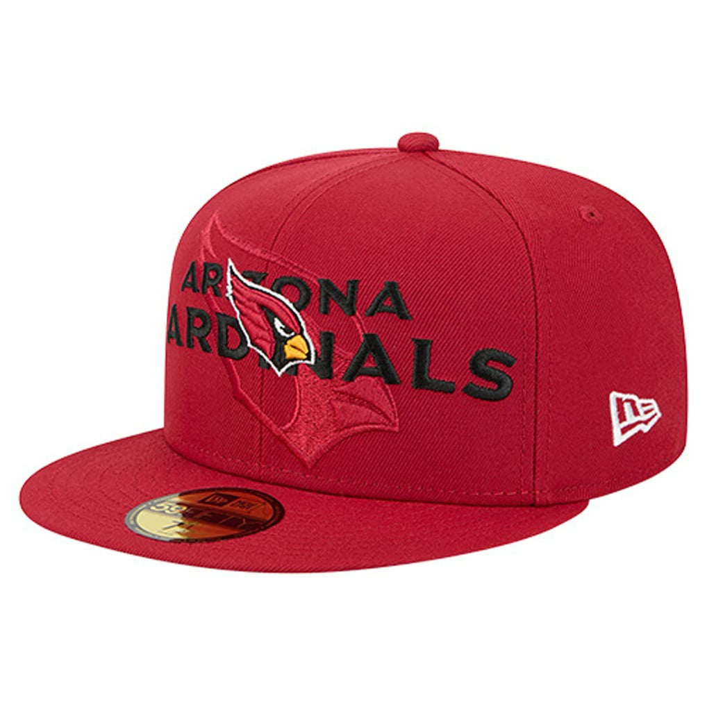 Arizona Cardinals Overlap Wordmark 59FIFTY Fitted Hat | NFL Hot