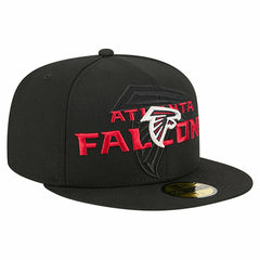 Atlanta Falcons Overlap Wordmark 59FIFTY Fitted Hat | NFL US