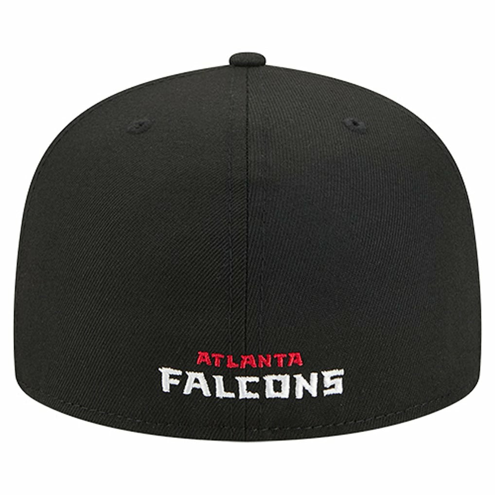 Atlanta Falcons Overlap Wordmark 59FIFTY Fitted Hat | NFL US