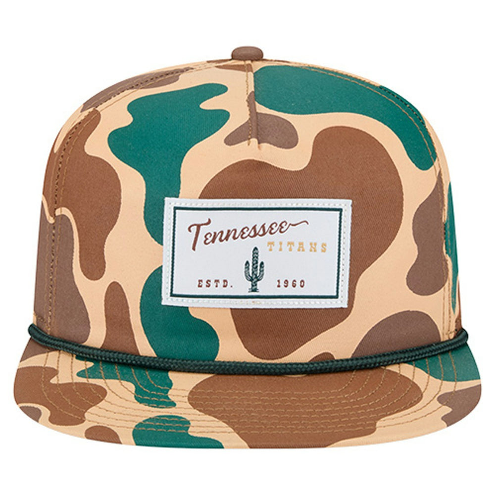 Tennessee Titans Duck Rope 19TWENTY Snapback Hat | NFL Online