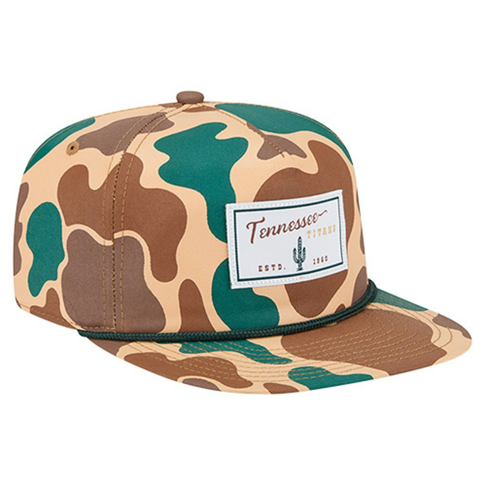 Tennessee Titans Duck Rope 19TWENTY Snapback Hat | NFL Online