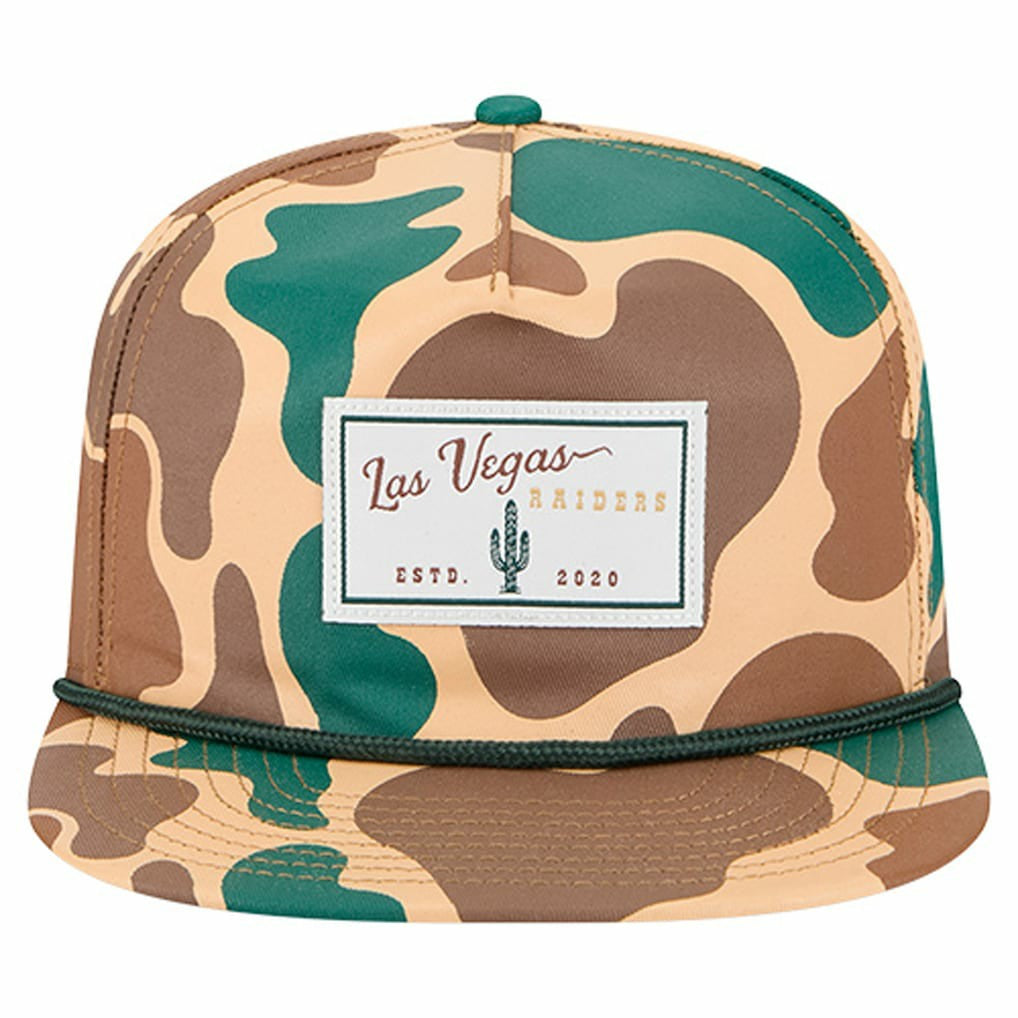 Las Vegas Raiders Duck Rope 19TWENTY Snapback Hat | NFL Discount