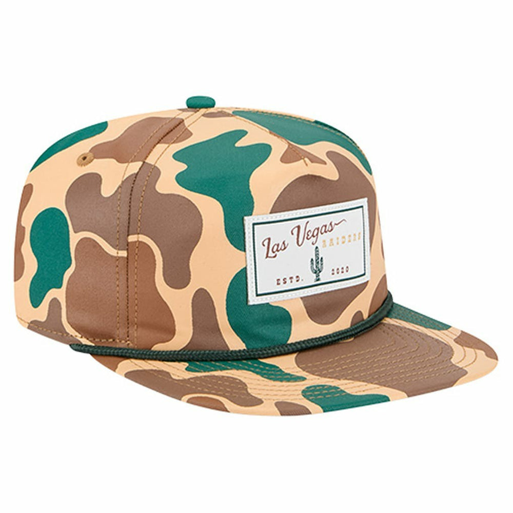 Las Vegas Raiders Duck Rope 19TWENTY Snapback Hat | NFL Discount