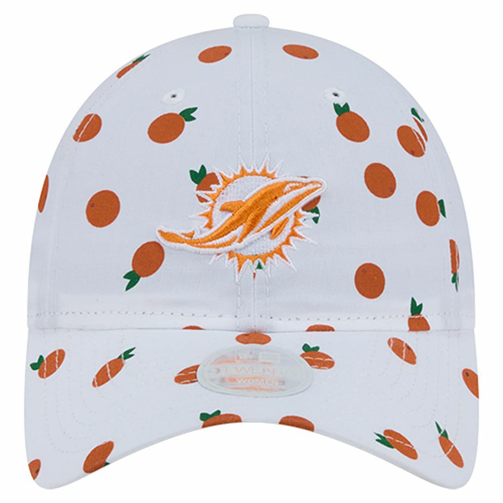Miami Dolphins Women's Fruit Pattern 9TWENTY Adjustable Hat | NFL Online