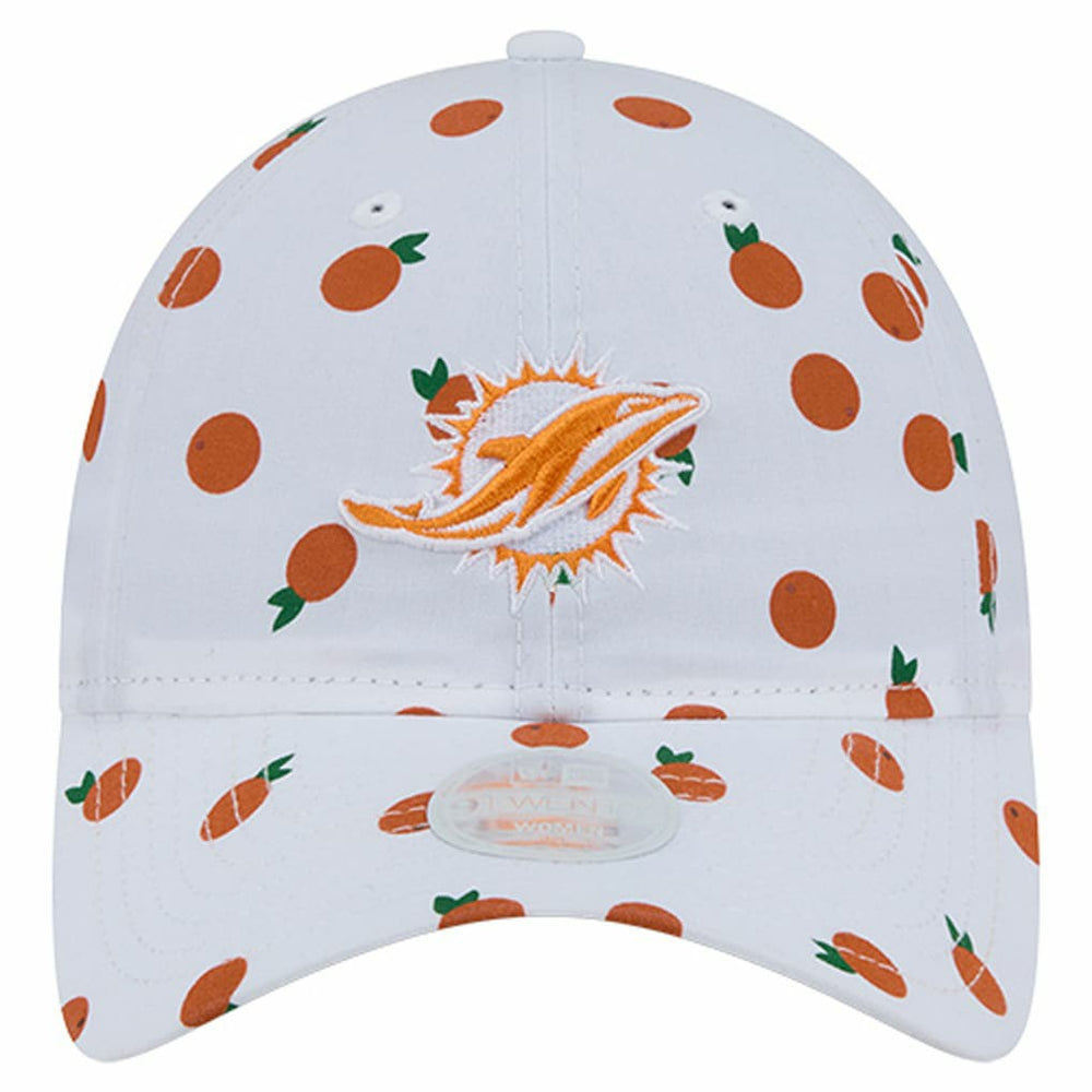 Miami Dolphins Women's Fruit Pattern 9TWENTY Adjustable Hat | NFL Online