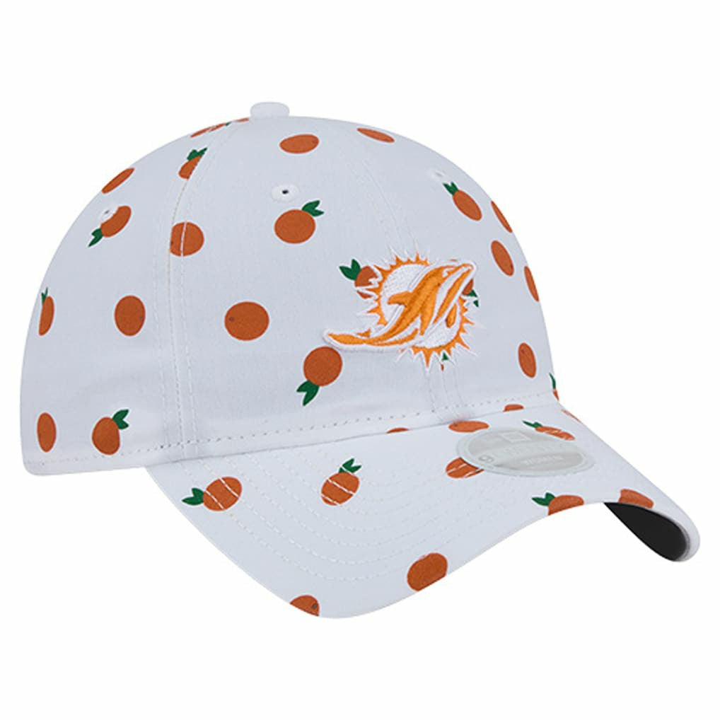 Miami Dolphins Women's Fruit Pattern 9TWENTY Adjustable Hat | NFL Online