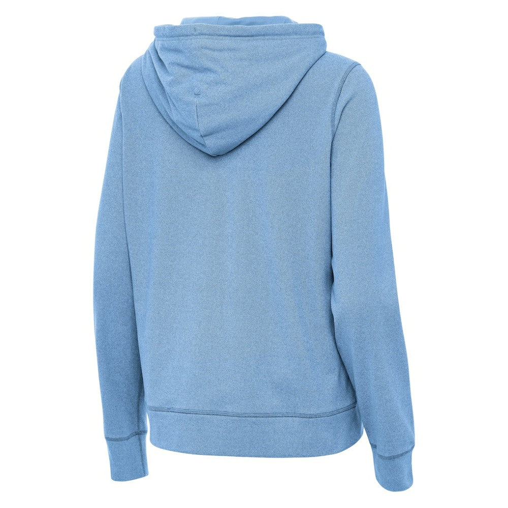 Chicago Cubs Antigua Women's Alternate Logo Justice Pullover Hoodie - MLB Hoodies