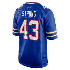 Buffalo Bills Dorian Strong  Team Game Jersey | NFL Outlet