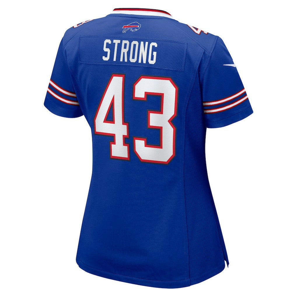 Buffalo Bills Dorian Strong  Women's Team Game Jersey | NFL On sale