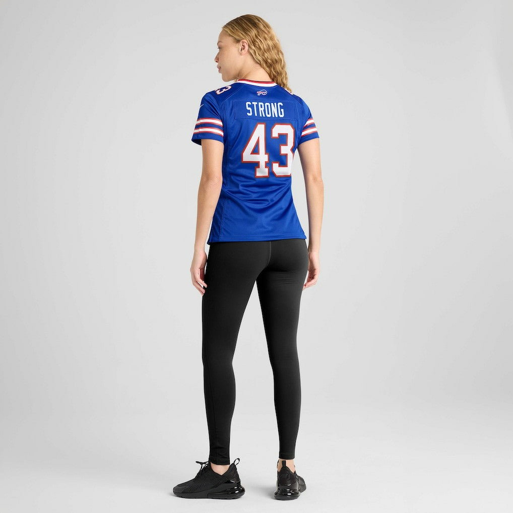 Buffalo Bills Dorian Strong  Women's Team Game Jersey | NFL On sale