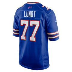 Buffalo Bills Chase Lundt  Team Game Jersey | NFL Hot