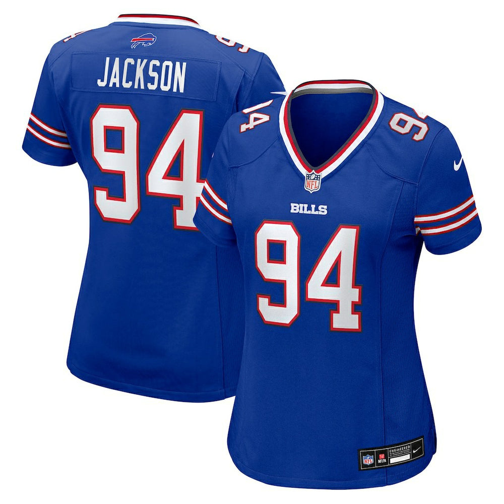 Buffalo Bills Landon Jackson  Women's Team Game Jersey | NFL Online