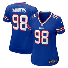 Buffalo Bills T.J. Sanders  Women's Team Game Jersey | NFL Outlet