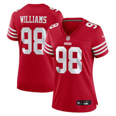 San Francisco 49ers Mykel Williams  Women's Team Game Jersey | NFL US