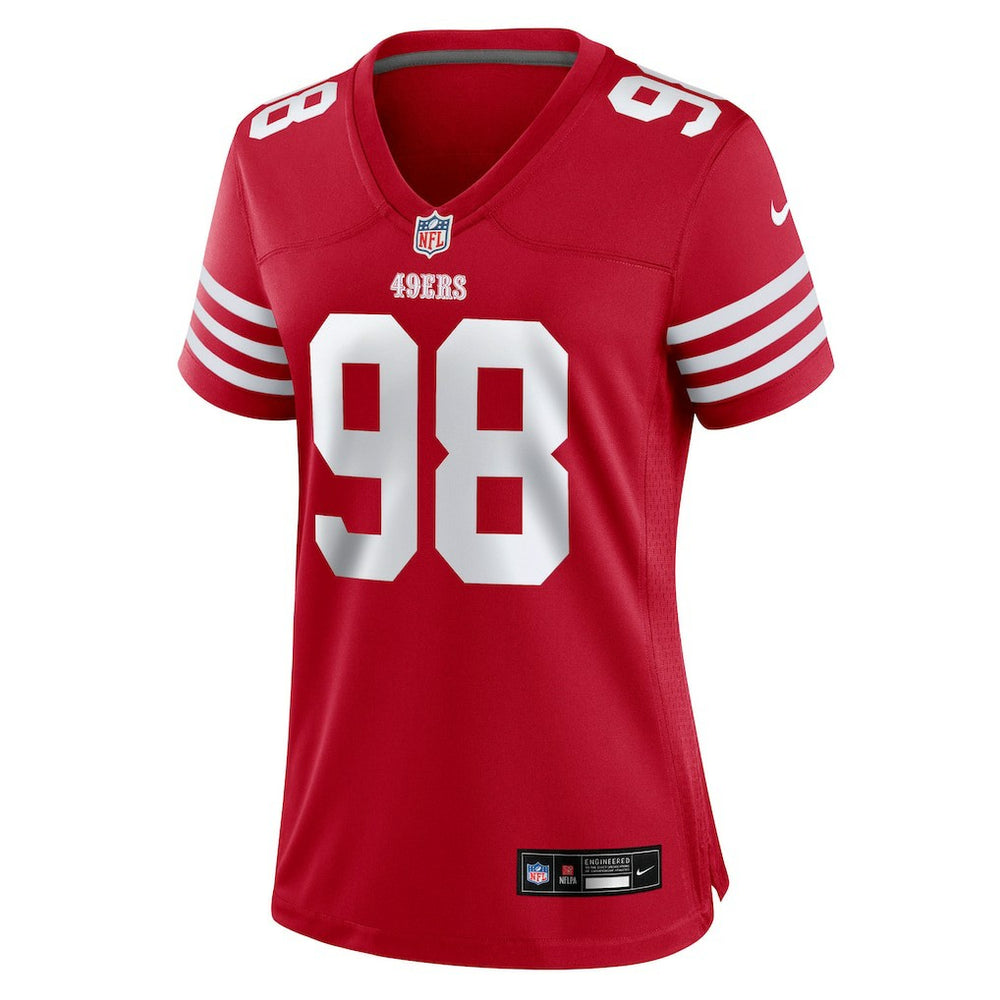 San Francisco 49ers Mykel Williams  Women's Team Game Jersey | NFL US