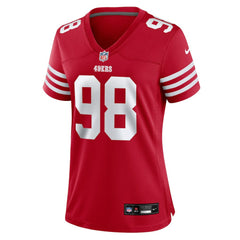 San Francisco 49ers Mykel Williams  Women's Team Game Jersey | NFL US