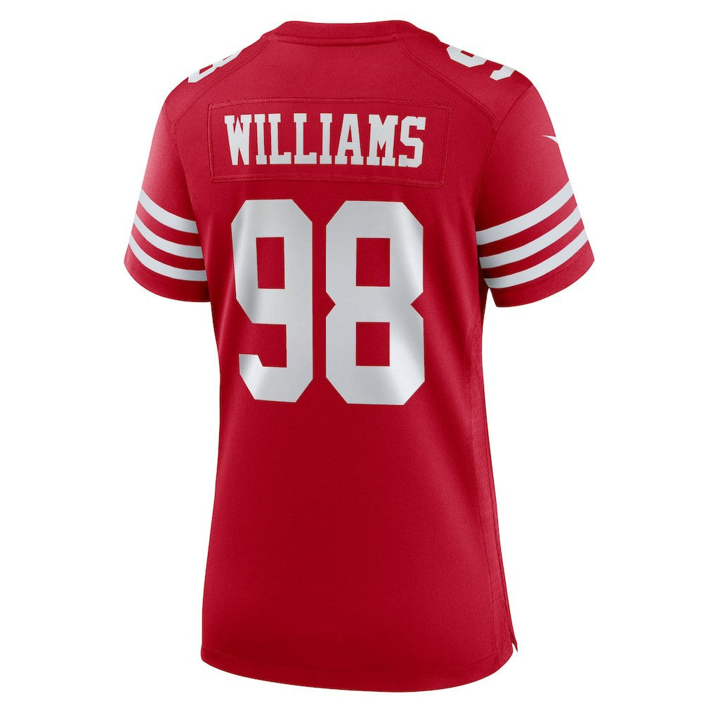San Francisco 49ers Mykel Williams  Women's Team Game Jersey | NFL US