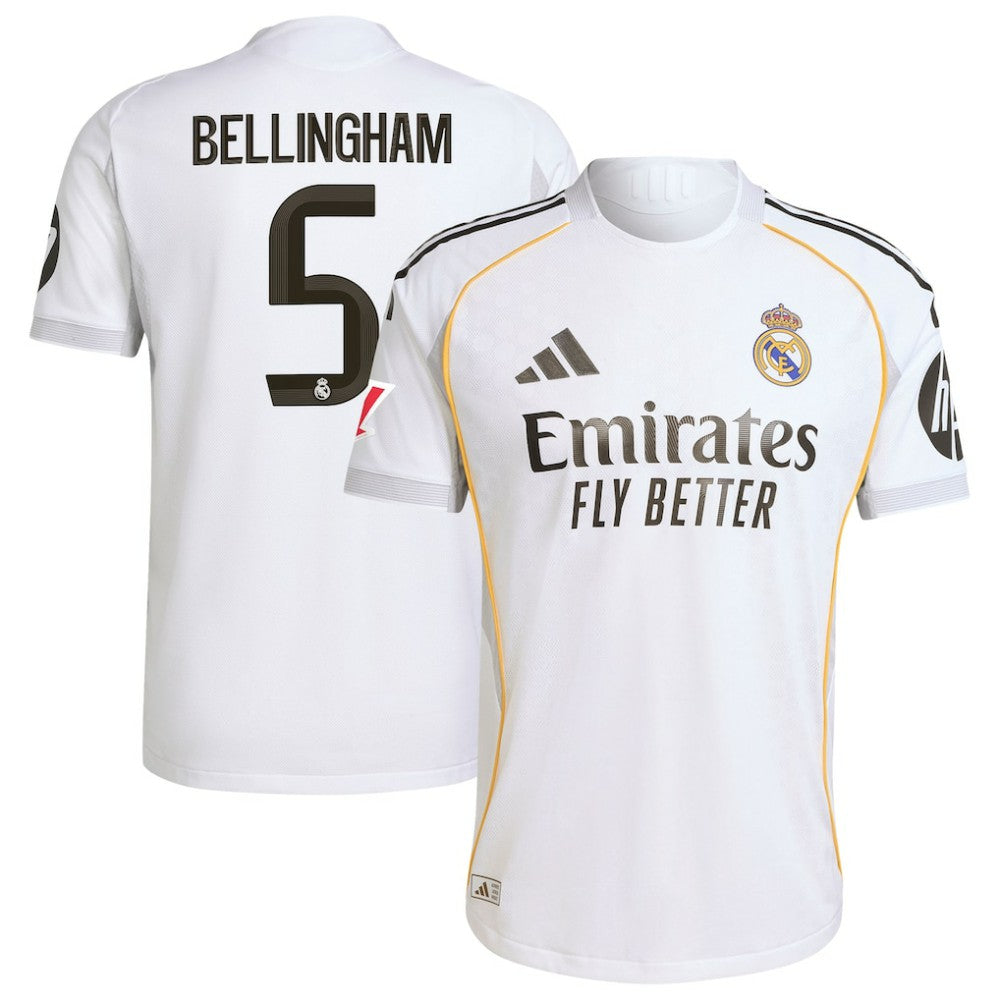 Jude Bellingham Real Madrid 2025/26 Home Jersey
